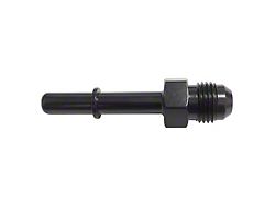 Male EFI Adapter; -6AN to 3/8-Inch; Black 