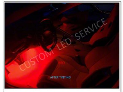 Map Light Tinting Kit; Blue (20-24 Corvette C8)