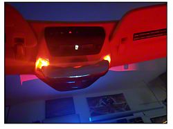 Map Light Tinting Kit; Orange (20-25 Corvette C8)