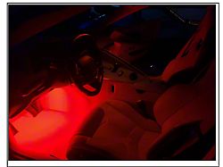 Map Light Tinting Kit; Red (20-26 Corvette C8)