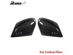 Mirror Covers; Dry Carbon Fiber (20-26 Corvette C8)