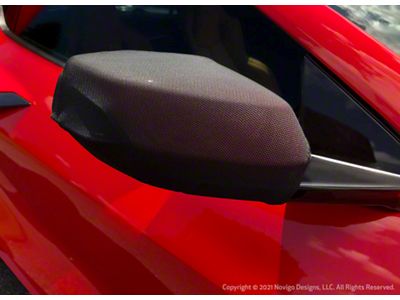 Novistretch Mirror Covers (20-25 Corvette C8)