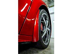 Altec Molded Splash Guards; Rear; Artic White (20-26 Corvette C8 Stingray)