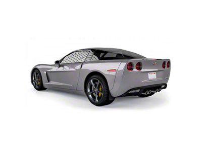 Mud Flaps; Front and Rear; Carbon Flash Metallic Vinyl (05-13 Corvette C6)