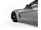 Mud Flaps; Front; Dry Carbon Fiber Vinyl (05-13 Corvette C6)