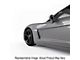 Mud Flaps; Front; Gloss Carbon Fiber Vinyl (05-13 Corvette C6)