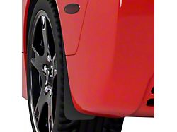 Mud Flaps; Front and Rear; Gloss Carbon Fiber Vinyl (97-04 Corvette C5)