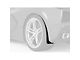 Mud Flaps; Rear; Gloss Carbon Fiber Vinyl (20-24 Corvette C8)