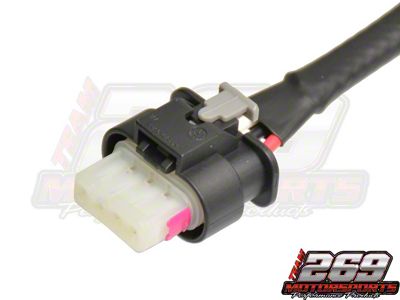O2 Oxygen Sensor Extension Wire Harness; Downstream (14-19 Corvette C7)