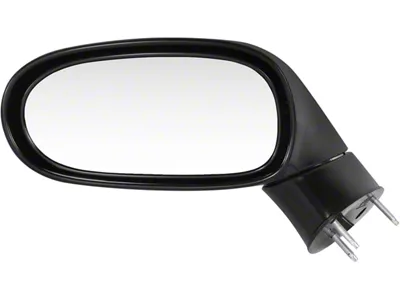 OE Style Powered Heated Side Mirror; Black; Driver Side (05-13 Corvette C6 w/ Memory Mirrors)