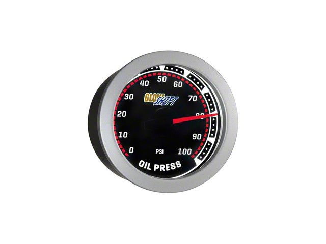 Oil Pressure Gauge; Tinted (Universal; Some Adaptation May Be Required)