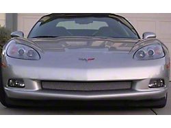 Original Style Lower Valance Grille; Silver Leopard (05-13 Corvette C6 Base)
