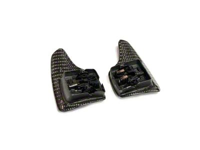 Paddle Shifter Replacements; Carbon Fiber (14-19 Corvette C7)