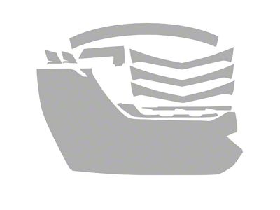 Paint Protection PPF Pre-Cut Kit; Passenger Side Hatch Top; Gloss (23-25 Corvette C8 Z06 Coupe)