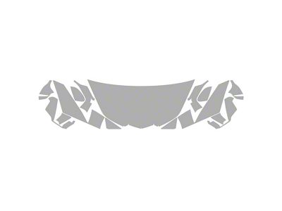Paint Protection PPF Pre-Cut Kit; Hood/Fenders/Mirrors; Gloss (23-25 Corvette C8 Z06 Coupe)