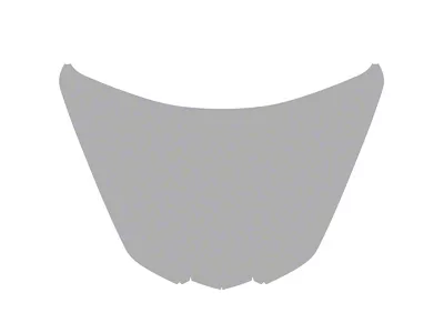 Paint Protection PPF Pre-Cut Kit; Hood; Gloss (23-25 Corvette C8 Z06 Convertible)