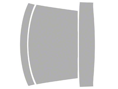 Paint Protection PPF Pre-Cut Kit; Roof; Gloss (23-25 Corvette C8 Z06 Coupe)