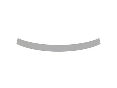 Paint Protection PPF Pre-Cut Kit; Roof; Gloss (20-25 Corvette C8 Stingray Convertible)