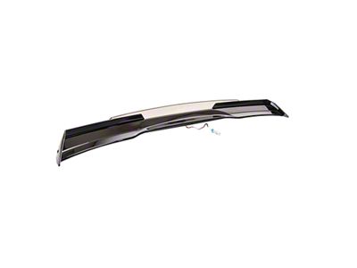 Performance Style Rear Spoiler with Dark Tinted Wickerbill; Carbon Flash (05-13 Corvette C6)