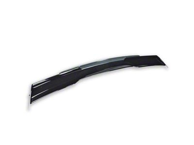 Performance Style Rear Spoiler with Light Tinted Wickerbill; Gloss Black (05-13 Corvette C6)