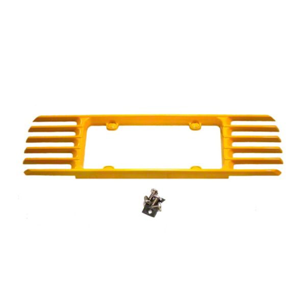 Altec Corvette Phantom Rear License Plate Frame; Torch Red 412-70U