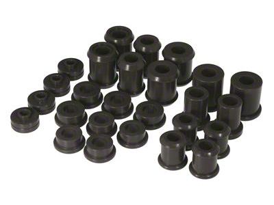 Polyurethane Total Bushing Kit; Black (97-13 Corvette C5 & C6)