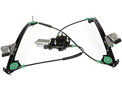 Power Window Regulator and Motor Assembly; Front Driver Side (97-04 Corvette C5)