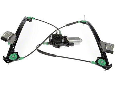 Power Window Regulator and Motor Assembly; Front Passenger Side (97-04 Corvette C5)