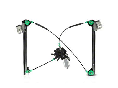 Power Window Regulator with Motor; Front Driver Side (97-04 Corvette C4)