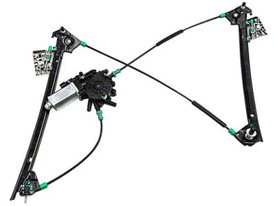 Power Window Regulator with Motor; Passenger Side (97-04 Corvette C5)