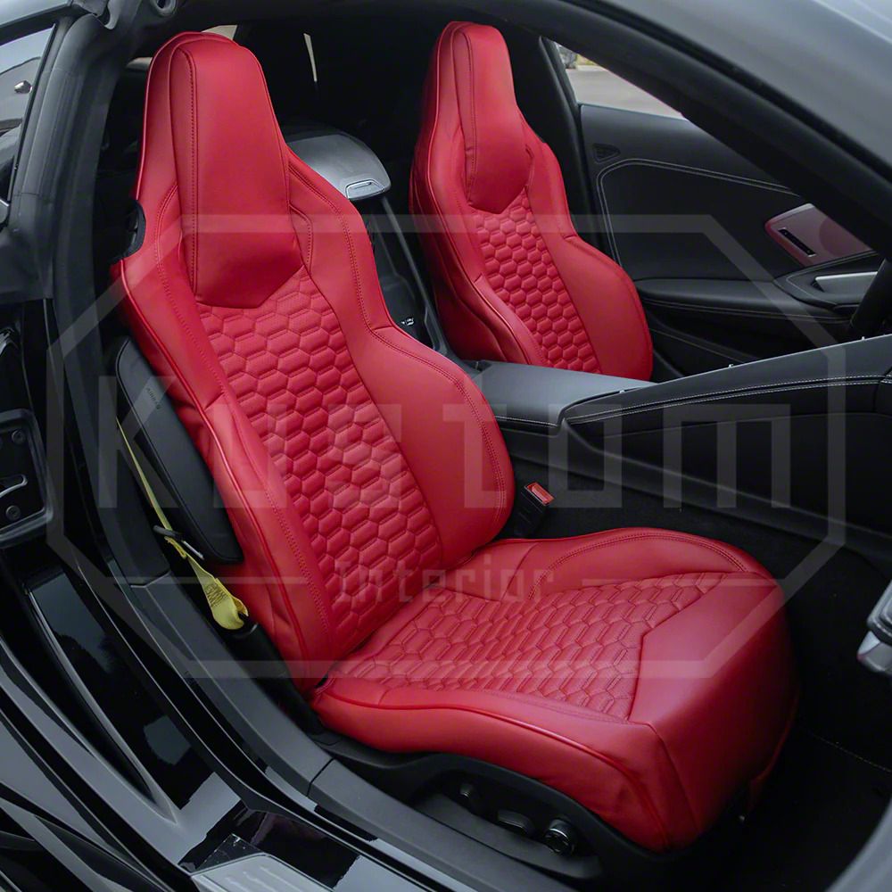 Kustom Interior Corvette Premium Artificial Leather Seat Covers