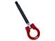 Premium Stealth Tow Hook with Red D-Ring; Front (2014 Corvette C7 w/ Z51 Package)