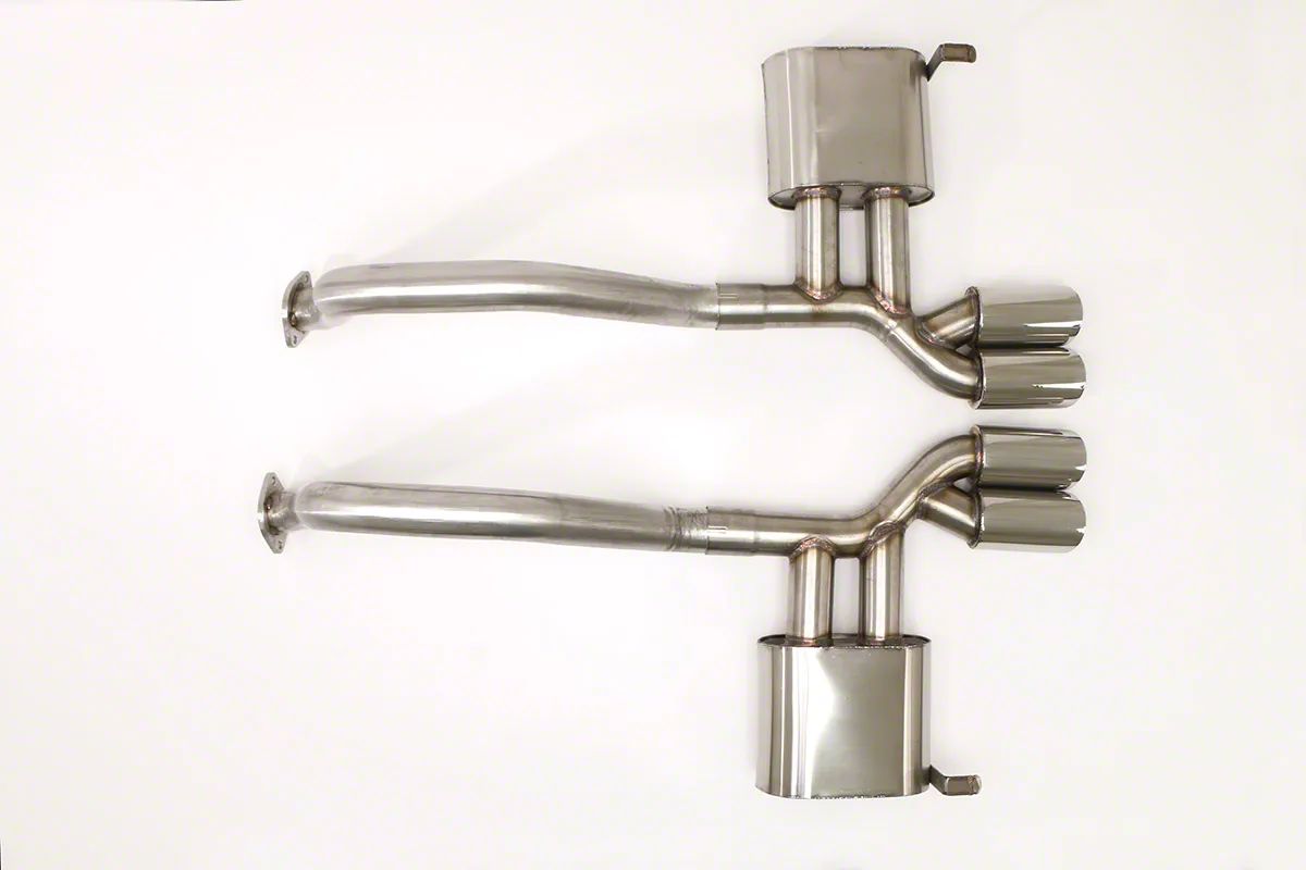 Corvette PRT AxleBack Exhaust System with Polished Tips (9704