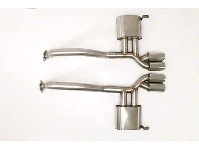 PRT Axle-Back Exhaust System with Polished Tips (97-04 Corvette C5)