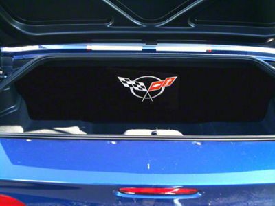 Quiet Ride Compartment Divider with C5 Logo (97-04 Corvette C5 Convertible)