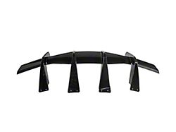 Rear Bumper Add-On Diffuser Lip; Carbon Flash Metallic (20-25 Corvette C8 E-Ray, Stingray)
