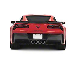 Rear Bumper Diffuser; Carbon Fiber (14-19 Corvette C7)