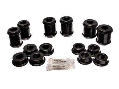 Rear Control Arm Bushings; Black (97-13 Corvette C5 & C6)