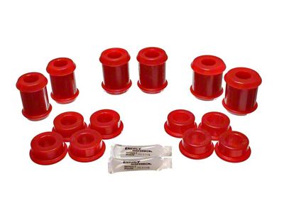 Rear Control Arm Bushings; Red (97-13 Corvette C5 & C6)