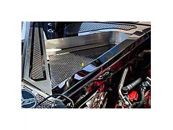 Rear Crossmember Covers Top Plate; Polished (20-26 Corvette C8 Coupe)
