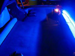 Rear Hatch/Trunk LED Strip Kit; Superbright Blue (97-13 Corvette C5 & C6)