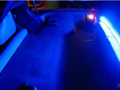 Rear Hatch/Trunk LED Strip Kit; Superbright Blue (97-13 Corvette C5 & C6)