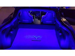 Rear Hatch/Trunk LED Strip Kit; Superbright Blue (14-19 Corvette C7)