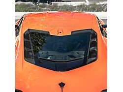 Rear Hatch Vent; Carbon Fiber (20-24 Corvette C8 Coupe)