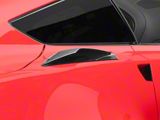 Rear Quarter Intake Vents; Carbon Fiber (14-19 Corvette C7)