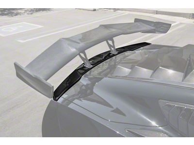 Rear Spoiler; Carbon Fiber (23-25 Corvette C8 E-Ray, Z06)