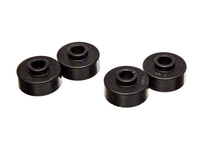 Rear Spring Cushions; Black (97-04 Corvette C5)