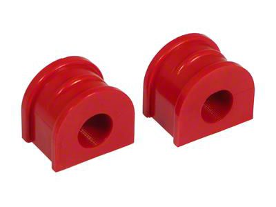 Rear Sway Bar Bushing Kit; 22mm; Red (97-04 Corvette C5)