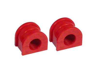 Rear Sway Bar Bushing Kit; 23.6mm; Red (97-04 Corvette C5)