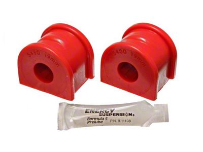 Rear Sway Bar Bushings; 19mm; Red (97-04 Corvette C5)